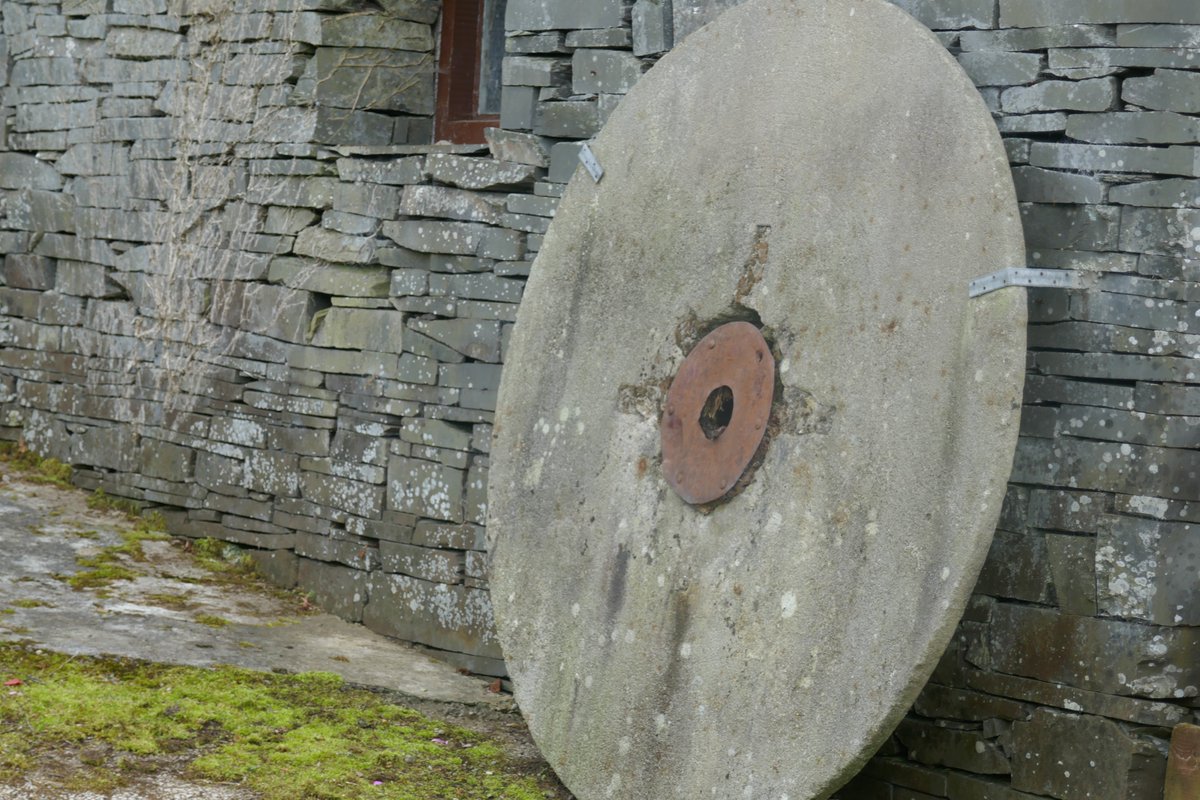 TheLengthsman's tweet photo. Love this mill side garden in #Beckside 
Still has the mill stone #heritage #gardens https://t.co/axcwj5bplX