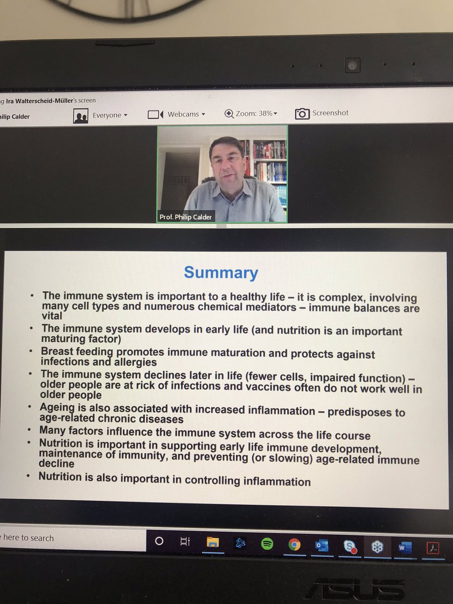 AoifeLCaffrey's tweet photo. Fantastic learning opportunity from #ProfPhilipCalder during his talk outlining the #immune system throughout the lifecycle. @DSMNutrition https://t.co/QntUP2jqNy