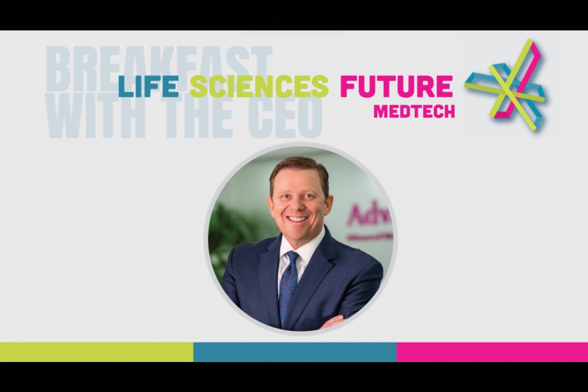 StateMedTechs's tweet photo. They say it's the most important meal of the day...@ScottWMedTech of @AdvaMedUpdate kicking off @LifeSciencesPA #LSFMedTech with #BreakfastWithTheCEO. Lucky for such strong #medtech partners in Pennsylvania! https://t.co/JrrLQ3uGZb