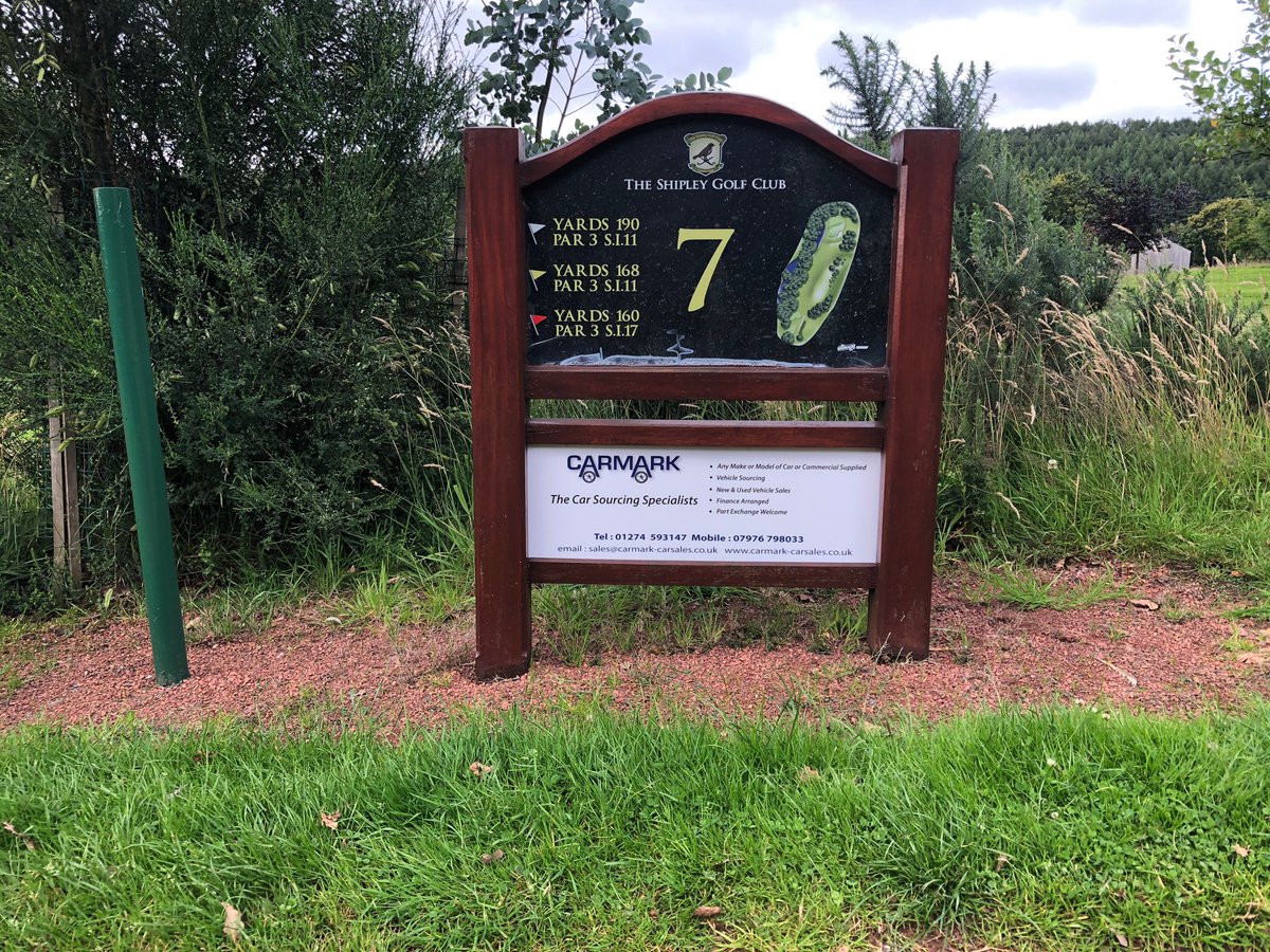 Great to see our sponsorship board at <a href="/ShipleyGolf/">Shipley Golf Club</a> here’s hoping for a dry summer ahead and plenty of visitors