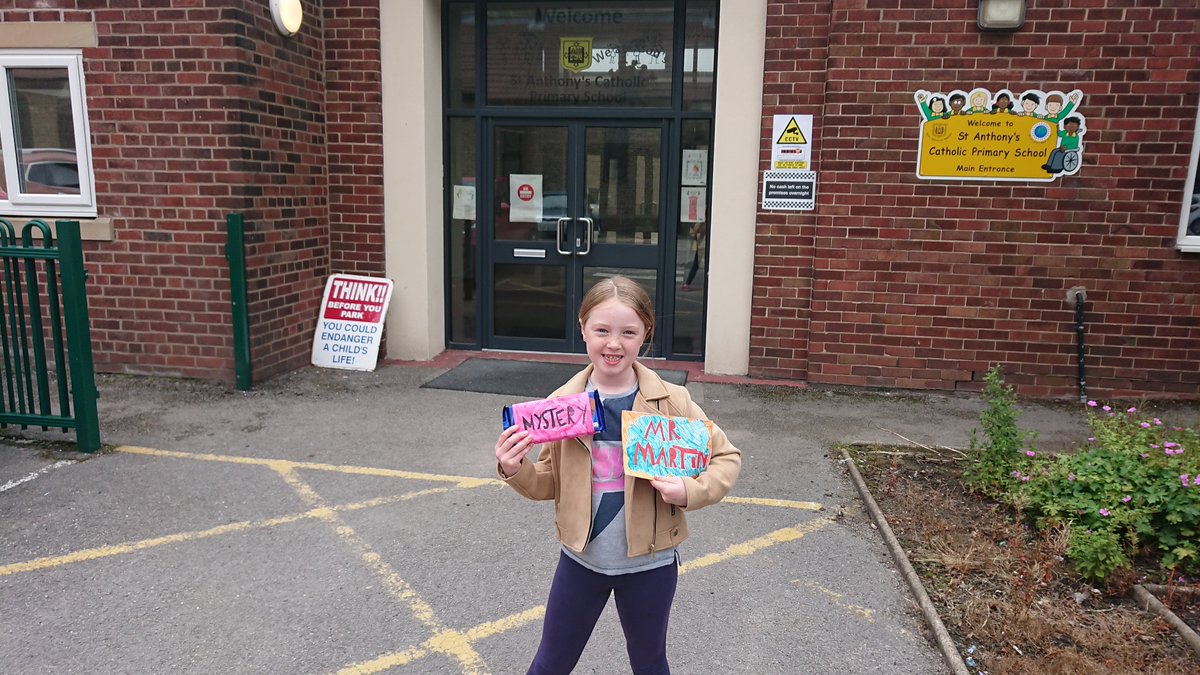 worldofmik's tweet photo. Special delivery for Mr Martin just dropped off at school! @StAnthony3_4S https://t.co/NkYlxQnXJG
