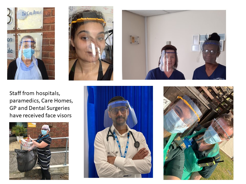 fsxrugby's tweet photo. Senior Doctor says the community response helped keep virus Rugby COVID cases low.
Dr Norman Byrd, Clinical Director Rugby Health, said โI believe that the Rugby PPE Response initiative contributed by delivering face visors to Care Homes and NHS staff." https://t.co/xqjHcSKluK https://t.co/hC3P9G2e8i
