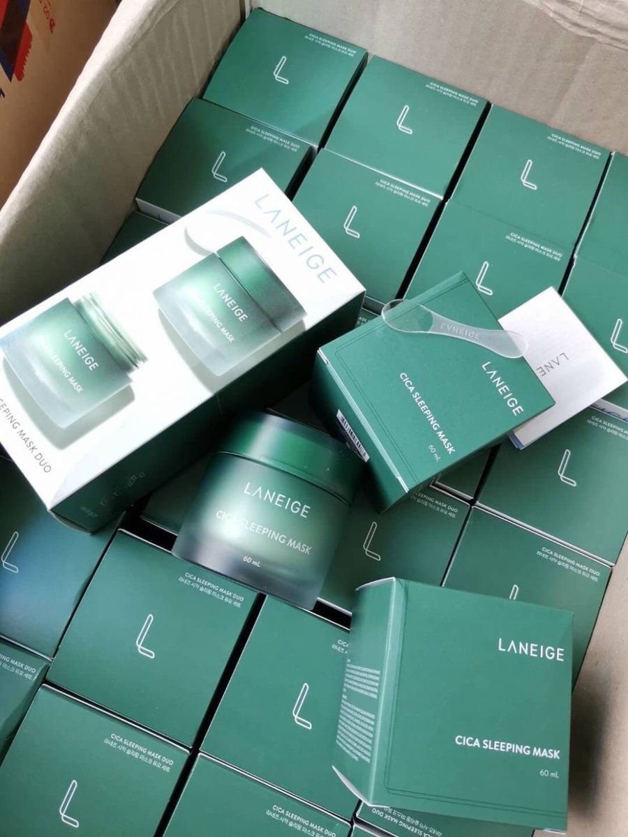 MakeMeBeau_C's tweet photo. Laneige Cica sleeping mask 

🍃 10ml
ขายปลีก​ 150.-

🍃 60ml
ขายปลีก​ 640.-

#ลาเนจของแท้ #ลาเนจ #ลาเนจสลีปปิ้งมาส์ก #ลาเนจราคาส่ง #ลาเนจแท้ #ลาเนจสีเขียว #ลาเนจเขียว #laneige #laneigethailand #laneigesleepingmask #laneigecicasleepingmask #laneigecica #cicasleepingmask #cica https://t.co/n7ir7KhjRh