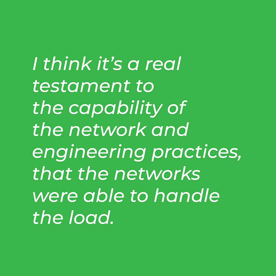 nanog's tweet photo. #NANOG79 Spotlight: the conference may be over, but you can access the hours of archived talks + tutorials, keynotes + panels any time! Today, we're featuring a talk given by Craig Labovitz of @nokianetworks on the impact of COVID-19 lockdowns 👉 https://t.co/IhQgV6X8k7 https://t.co/GhoGGbYOvQ