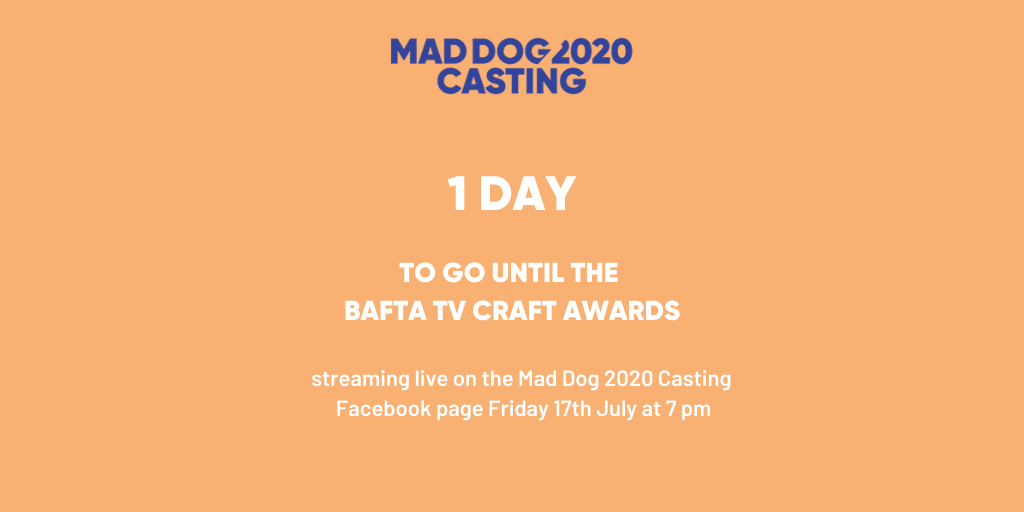 Don't forget to turn on your notifications to be alerted when the live stream starts! Watch the ceremony here: ow.ly/8iWI50AwFQ1 #BAFTATV #MadDog2020Casting