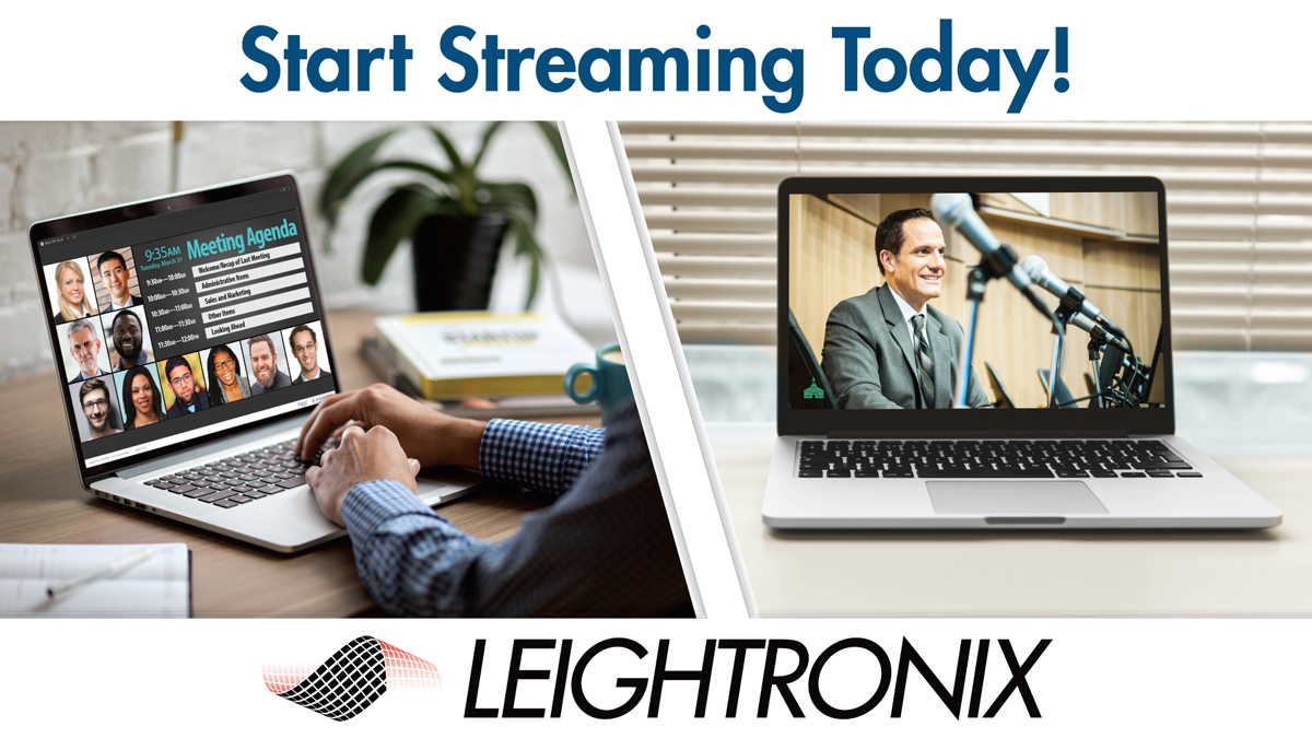 leightronix's tweet photo. Don’t miss out on our FREE webinar today: Start Streaming Today! Get an in-depth overview of the #streaming solutions available from LEIGHTRONIX, and learn about our limited-time streaming bundles:

https://t.co/MLD565XKtC https://t.co/4zM1jcAVgw