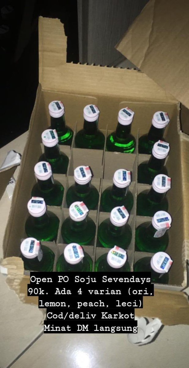 OPEN PO lagiiii, barang ready Sabtu Siang. Close PO nya jumat (besok) malem. Yok yg mau DM aja