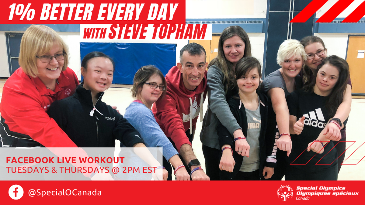 SpecialOCanada's tweet photo. Who’s ready for some more summer sport training? Join us TODAY at 2PM ET for SOCCER training!

Not a soccer player? No problem - it will be agility and performance training for all athletes. Who’s in? 

Let us know ⬇
https://t.co/LVoLY0iWmy https://t.co/RFuzr04lLw