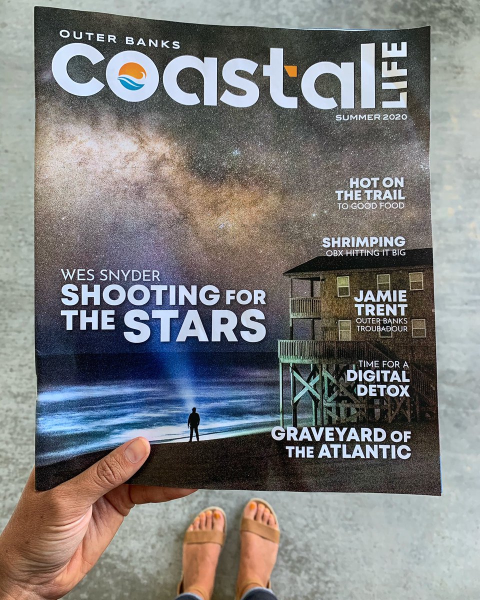 OBXcoastallife's tweet photo. We’re so excited to finally be holding this magazine! 💫🌾🐚 Introducing the 2020 summer issue of Outer Banks Coastal Life! #obxcoastallife #obx #summer2020 @ThreeDogInk https://t.co/AhqfooMX5Q