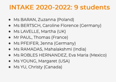 A big welcome to the 10th generation of the <a href="/Neurasmus_/">Neurasmus</a> program! #Neurasmus is a MSc in #Neuroscience, under the <a href="/EUErasmusPlus/">Erasmus+</a> scheme. This year 9 candidates will join this competitive program. It’s always exciting to welcome the new generations of aspiring neuroscientists! 1/