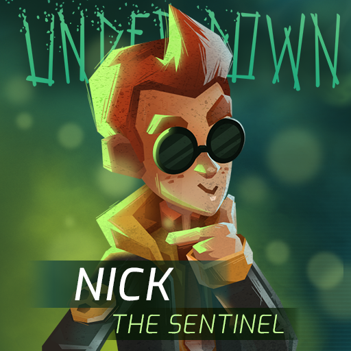 GentleTroll's tweet photo. Charismatic & confident by nature, Nick makes friends easily due to his lighthearted charm😏 Being nearly blind since birth 😎 he has developed sublime hearing, enabling him to recognize dangers before others do.
#Underdown #meetthegang #gamedev #indiedev #characterweek https://t.co/khi9q94XVo