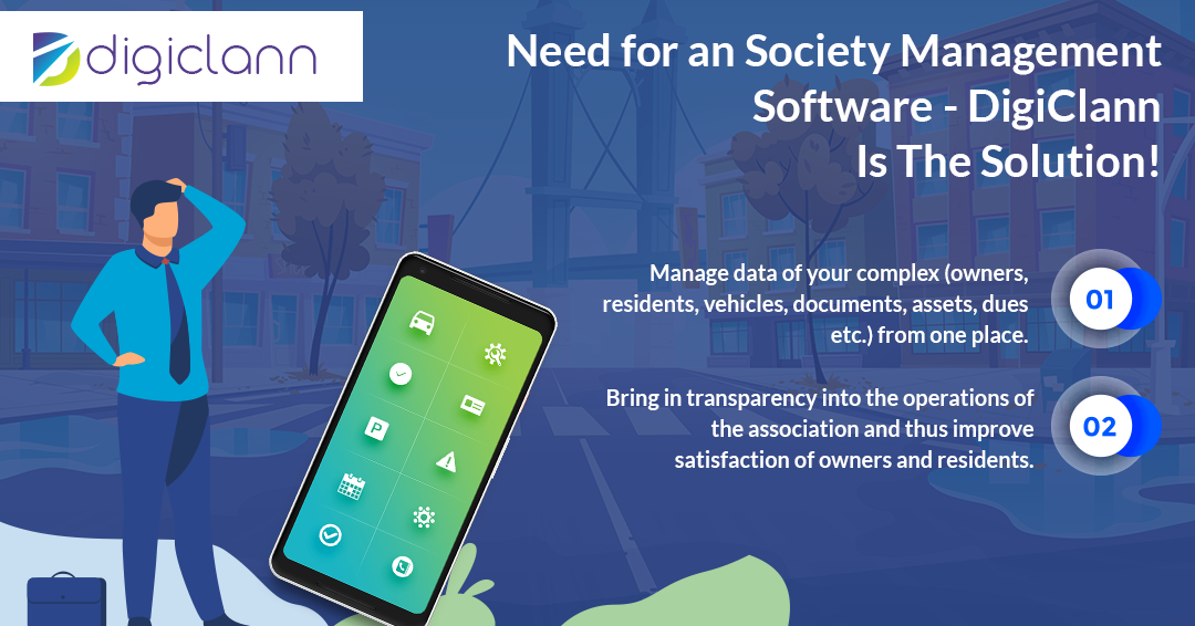 DigiClann's tweet photo. DigiClann #housing society #management software is going to digitalize your #society and will help you do things in just one window!
#accountmanagement #visitormanagement #societysoftware #shivtechnolabs #knightcoders
#iOS14 #Android https://t.co/LfBAgB7rZb
