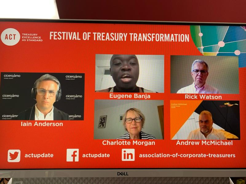 iain_w_anderson's tweet photo. Just a brilliant @actupdate expert panel today - great to chair for @CiceroGlobal 👇
#actftt #actupdate #virtualevent #treasurytransformation https://t.co/DSjAketXO3
