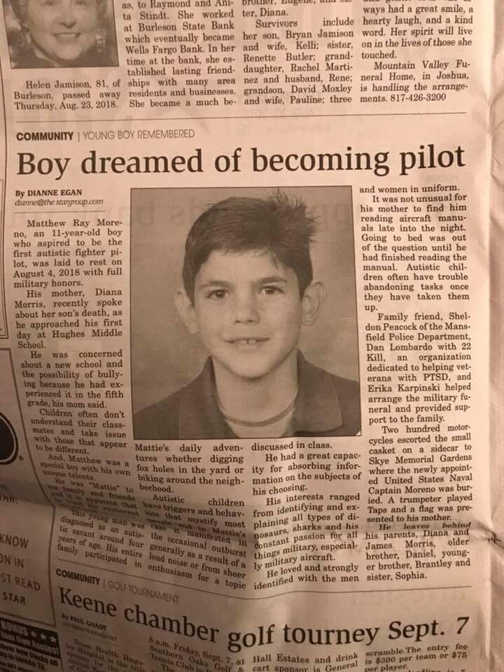 1in5advocacy's tweet photo. Dear Matty,
Your mesmerizing eyes, your brilliant art. I wish you were here to 🎉 your 13th birthday, but the torture of 6-yrs in a system that expunges non-neurotypical children broke your soul. My advocacy efforts couldn’t save you, so I pray you will help me save others RIP💙 https://t.co/nnvXC6jQL0