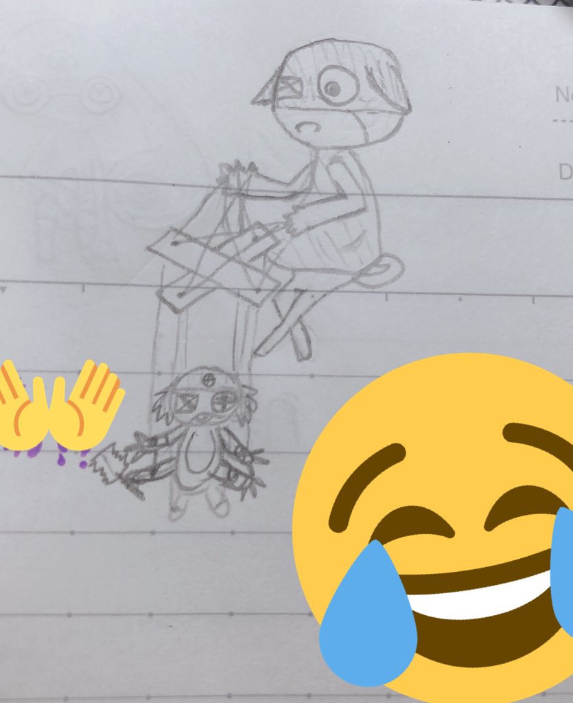 shiruru0807's tweet photo. 数学の時間に最近描いてる。
シュララ軍団(いうて2人)の幼年期を想像して描いている。
あんま変わんないけど←
ギョロロがね。ちょっと絶望的ですね。
絵が上手くなりたい...
そしてメケケの人形の構造忘れてもう妄想で描いてる。
数学の時間暇なんだもんんんん https://t.co/Ke88scJwsQ