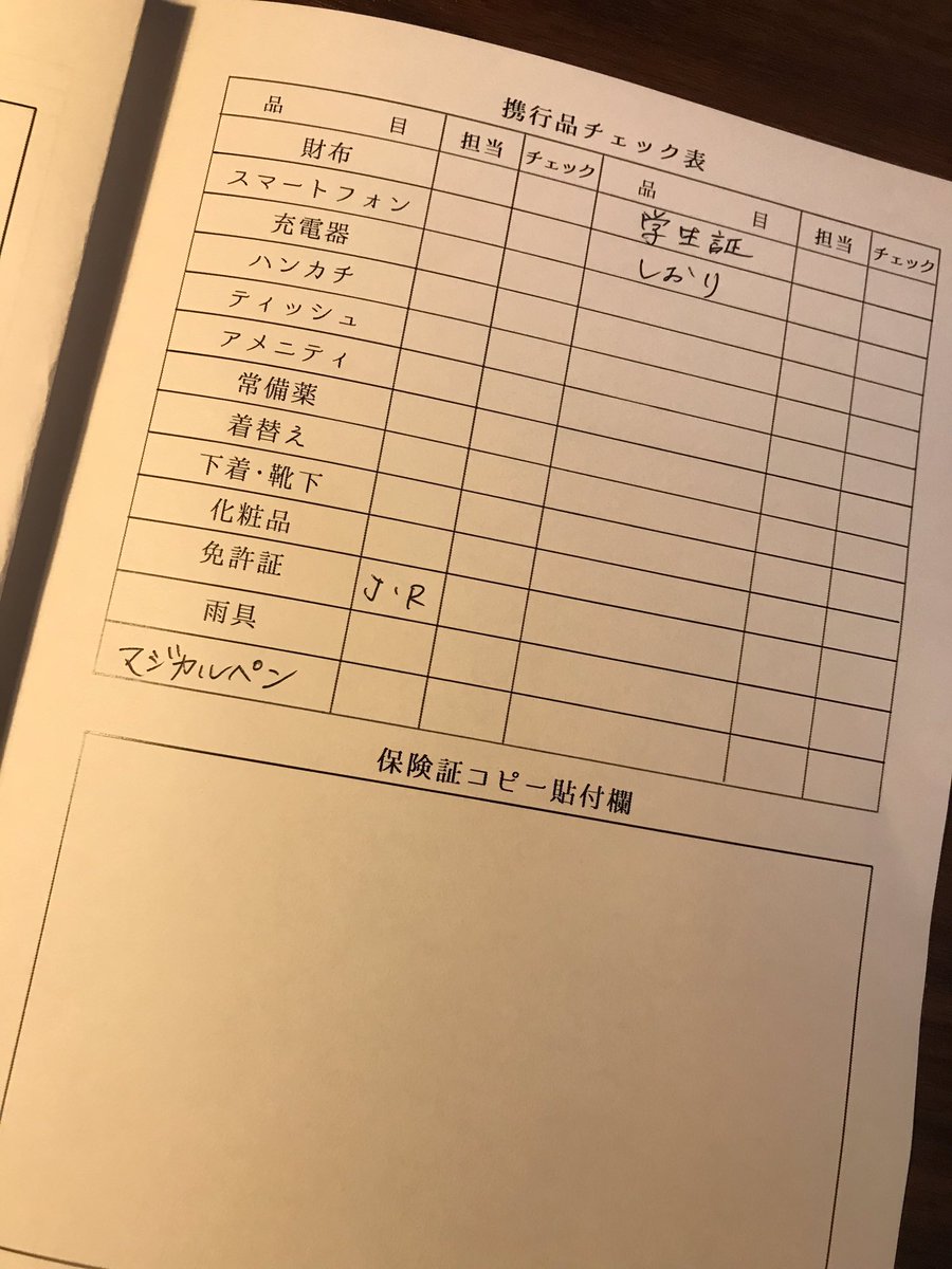 なんちゃってで使ってみるもよし、旅行の際に使うも良し。私的使用・常識の範囲内でお好きにお使いください。ないとは思いますが転載は禁止です。

ホチキスの針がなかったので私は留めておりませんが、左開きになる様に留めていただけると使いやすいと思います! 