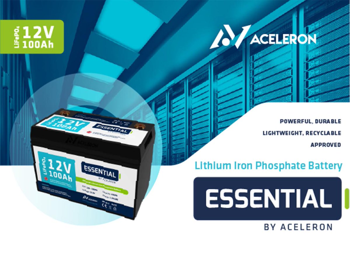 BardenUK's tweet photo. Introducing the Essential By Aceleron - Lithium Iron Phosphate Battery. 

https://t.co/l65JS40daB

#lithiumbattery https://t.co/yqc0G0EC2Q