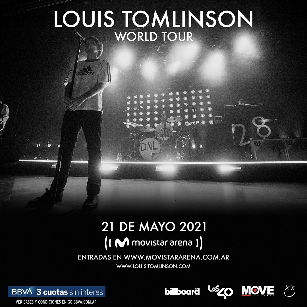 Louis tomlinson argentina entradas ticketek