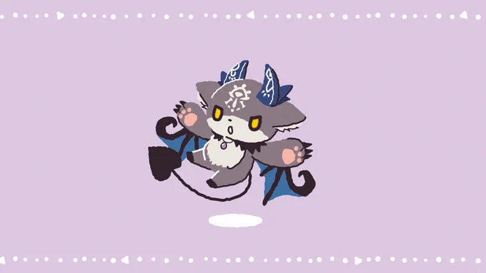 ファンシー文具のあくま(?)
 #でびるさまにささげるえ 