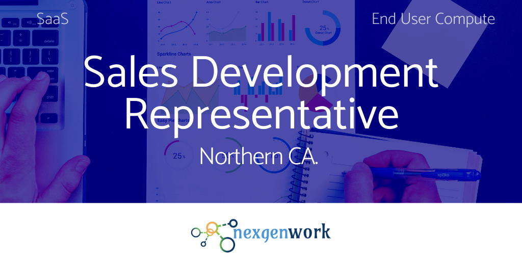 nexgenwork's tweet photo. SDR job opportunity in the Bay Area or Northern California. IT Sales in EUC. Full time, benefits, 401k, Vacation and lots of growth and excitement. Be well and stay healthy! https://t.co/MDOJHjtkPl