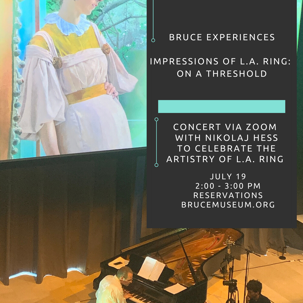 thebrucemuseum's tweet photo. Bruce Experiences: “Impressions of L.A. Ring: On a Threshold” Virtual Concert. To celebrate the artistry of L.A. Ring — the Danish master painter presented in the Bruce Museum’s current visiting exhibition. #LARing
https://t.co/HqL2VpvkgJ https://t.co/8ctHe8c7JI