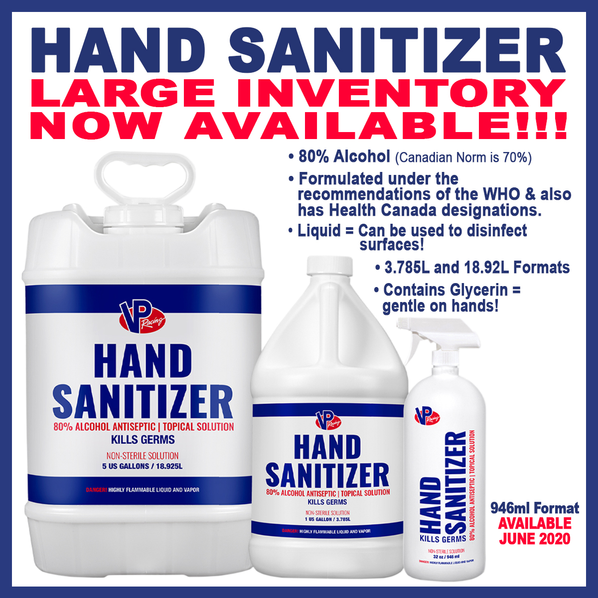 Kleen_Flo's tweet photo. Hand Sanitizer Available! Contact Your Rep! #VPRacing #Kleenflo #HandSanitizer https://t.co/uxKDuXi0xU