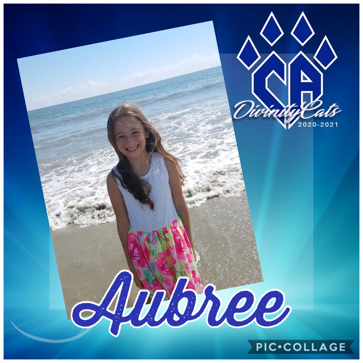 CA_DivinityCats's tweet photo. Meet Aubree! This is her 5th season cheering, 1st at CA! She loves tumbling and flying, and is excited to meet new teammates and have fun! ππ€π #Lucky7th #DivinityCats #cheerathleticscharlotte https://t.co/cwca9l0yki