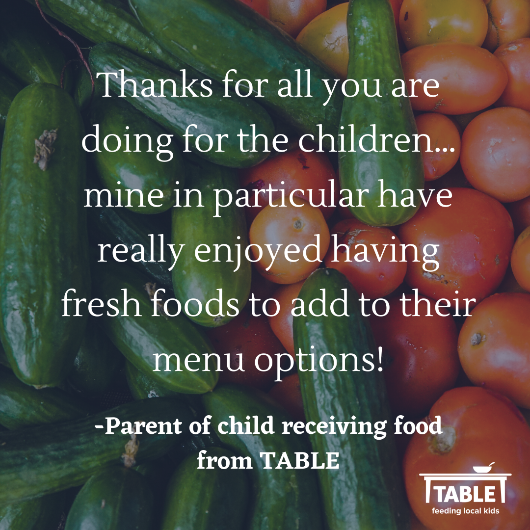 TABLENC's tweet photo. We always provide fresh produce to families because it is so important for kids to eat nutritious foods! This week, we’re sending out blueberries, pears, and tomatoes! #fullbelliesfullhearts https://t.co/s5iehDlqo2