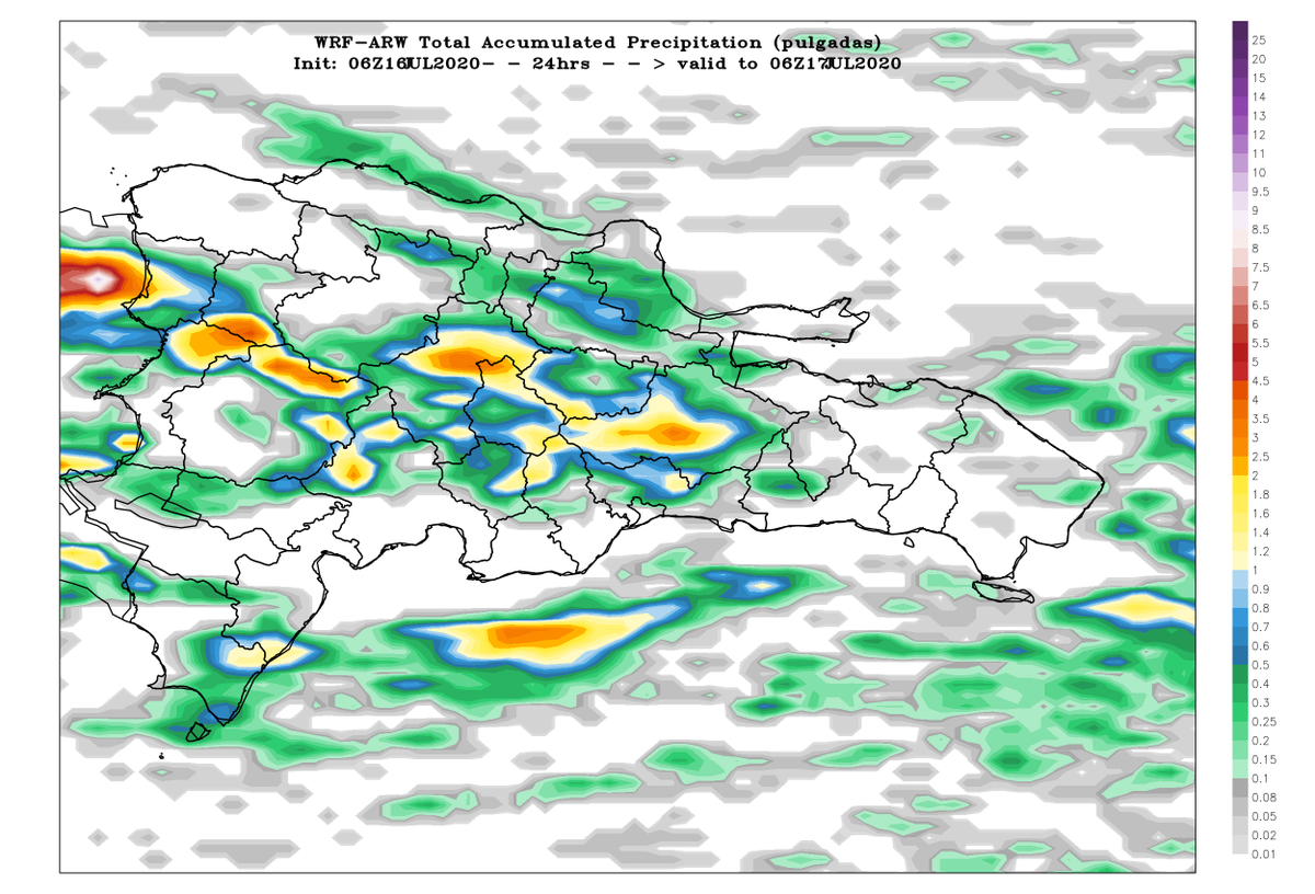 cristianperalca's tweet photo. Esta tarde vuelven ciertas lluvias. Una onda tropical pasa sobre el país, el viento del este noreste aportando más humedad mientras, el riesgo de tronadas desde las 18h es medio bajo para incrementarse hasta la noche en el Cibao y zona fronteriza.

@NoticiasRNN https://t.co/uSryTuS4Q4
