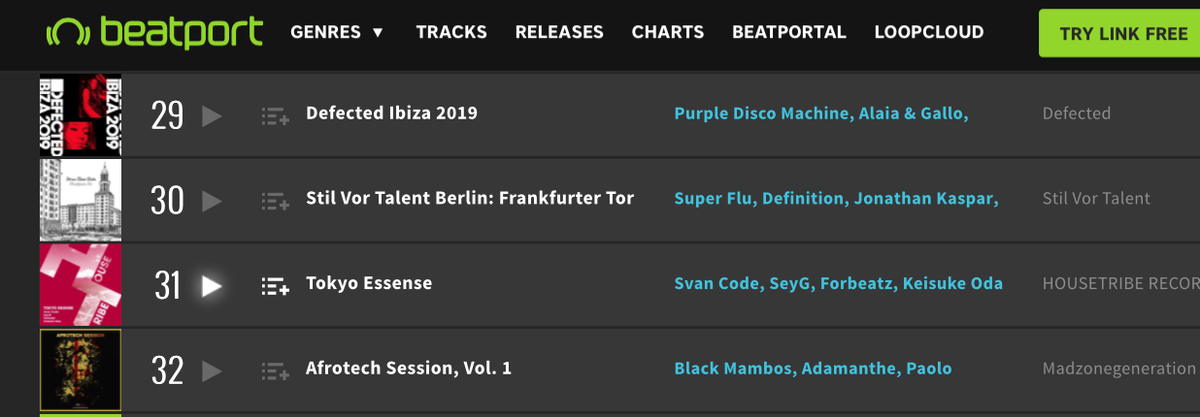 Today <a href="/beatport/">Beatport</a> #top100 albums!!
Afrotech session Vol 1 V.A.
<a href="/Madzonegen/">Madzonegeneration</a>  Records
beatport.com/release/afrote…