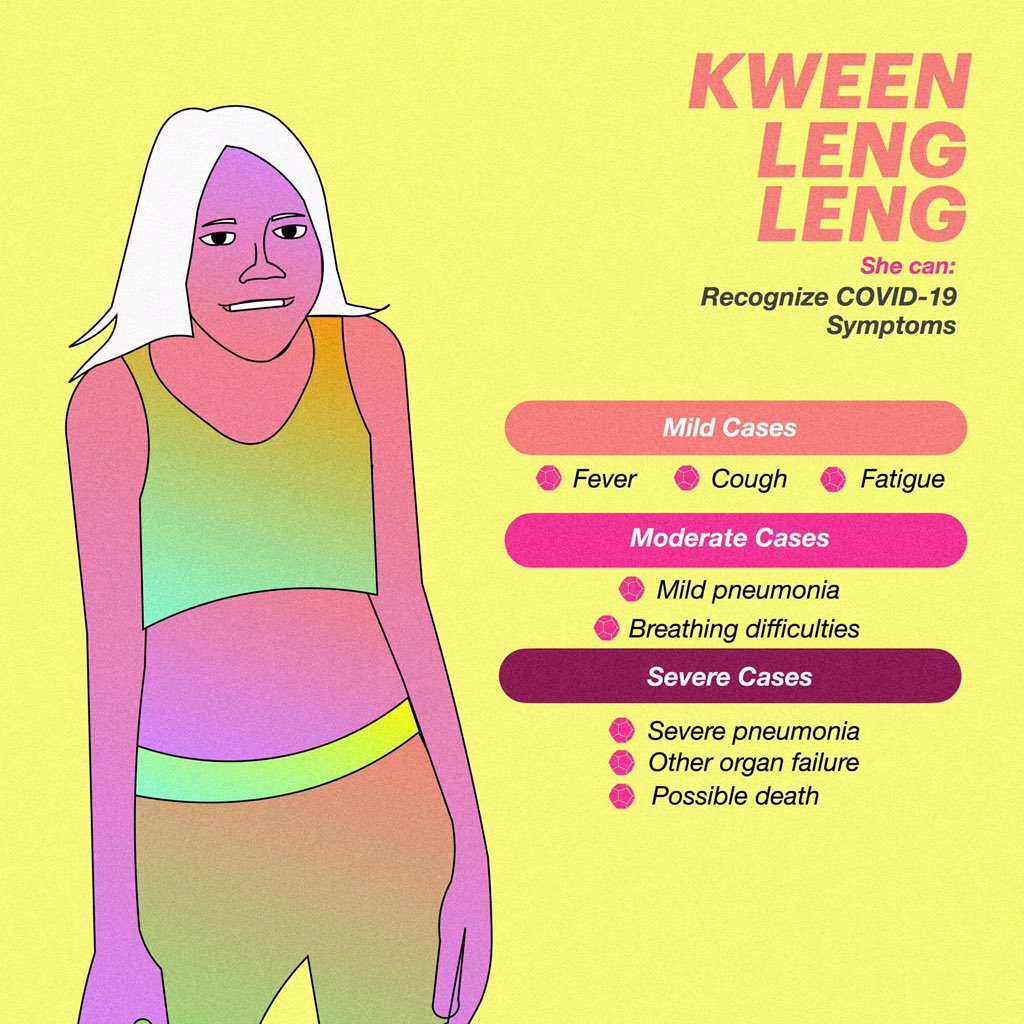 covidachange's tweet photo. On the other hand, some may have a more serious symptoms. Early recognition is crucial in order to lessen the spread of the virus.

Know your kweens and help them recognize and respond!

#CoVIDAChange
#GoBeTheChange https://t.co/aqvLoOdnYV