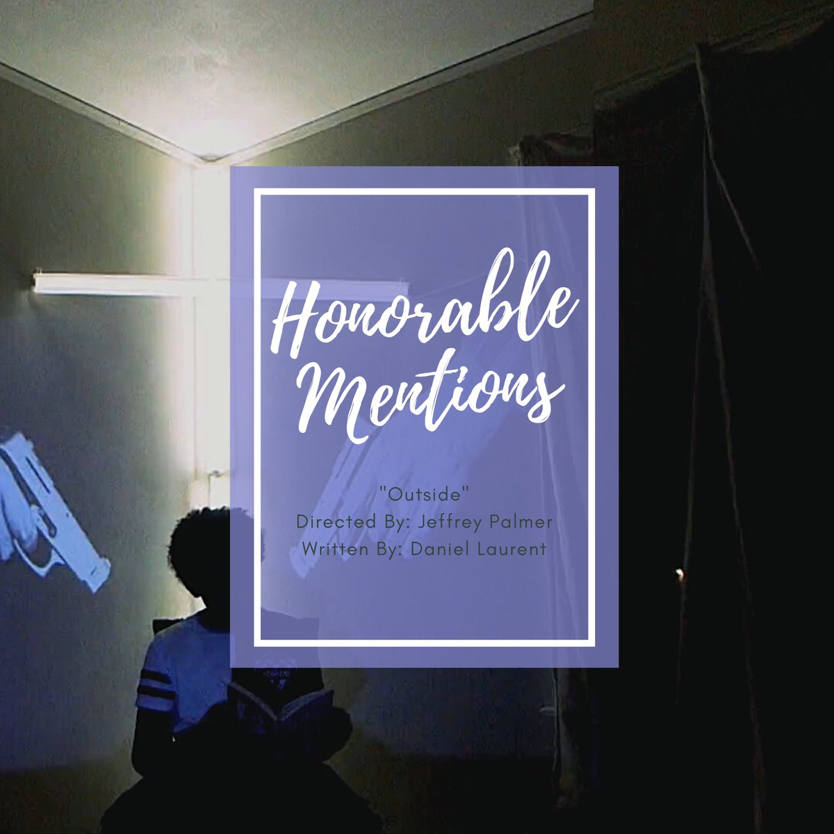 CoreFilmFest's tweet image. Congratulations to one of this year's Honorable Mentions: "Outside"
Directed By: Jeffrey Palmer 
Written By: Daniel Laurent