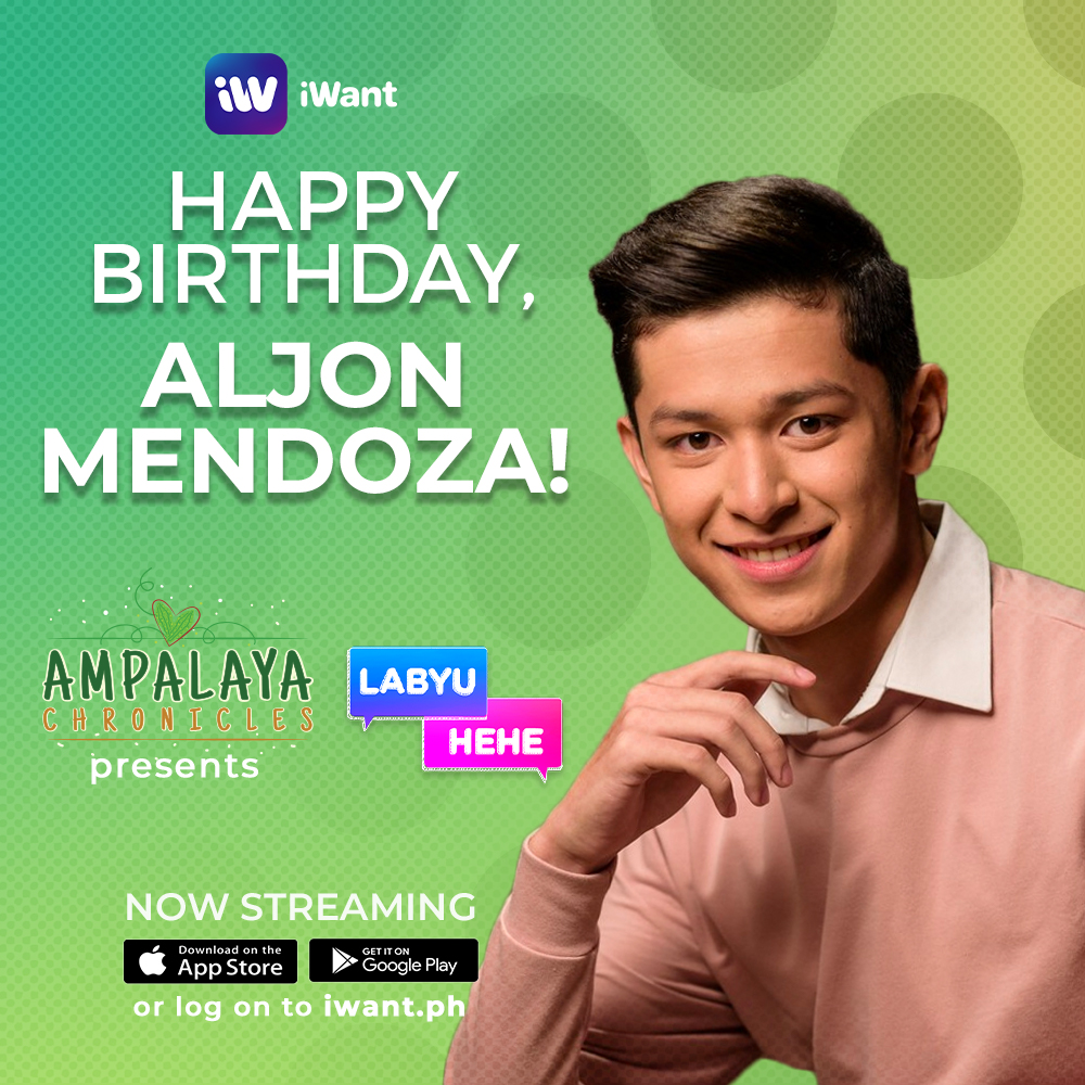ofc_iwant's tweet photo. Happiest Birthday, Aljon! 🥳🎂😍

Let's celebrate his special day by streaming Ampalaya Chronicles presents Labyu Hehe on iWant -- https://t.co/sOtlfa3wpI

#NASAiWantYAN @AljonMendoza_ https://t.co/3AWmD5L2fq