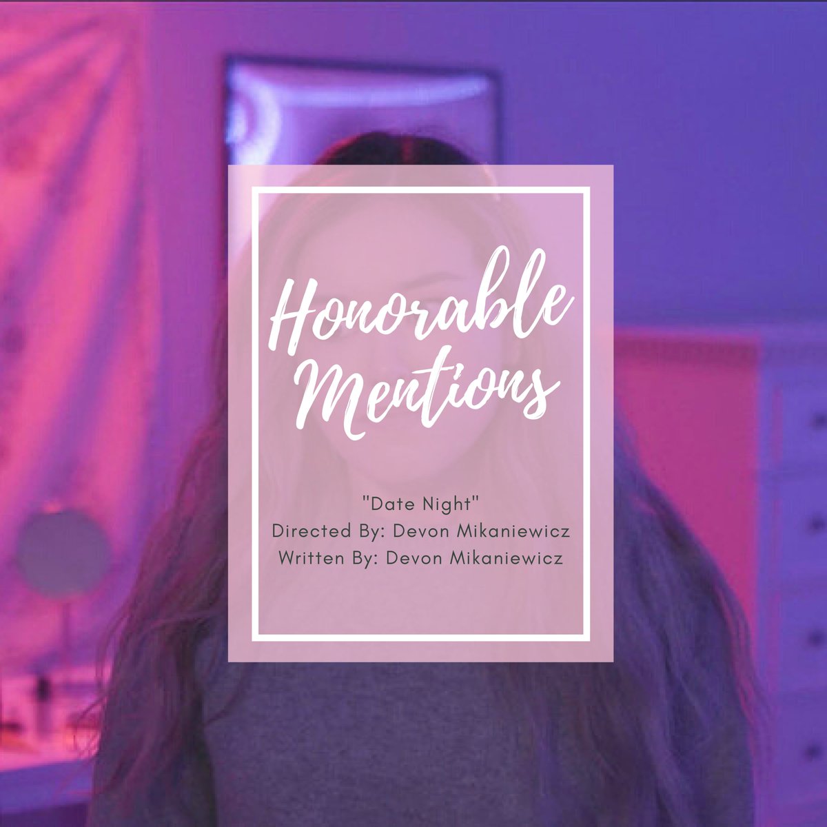 CoreFilmFest's tweet image. Congratulations to one of this year's Honorable Mentions: "Date Night"
Directed &amp;amp; Written By: Devon Mikaniewicz