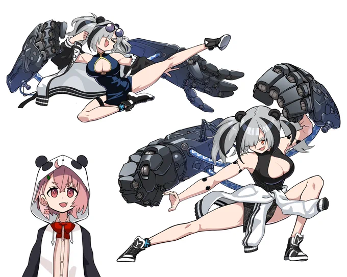 パンダみたいな人 