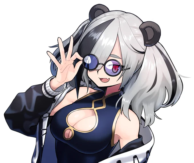 パンダみたいな人 