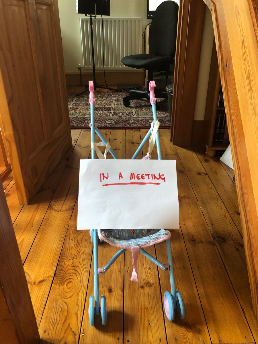 Just preparing for the PACTS members meeting... lockdown style.