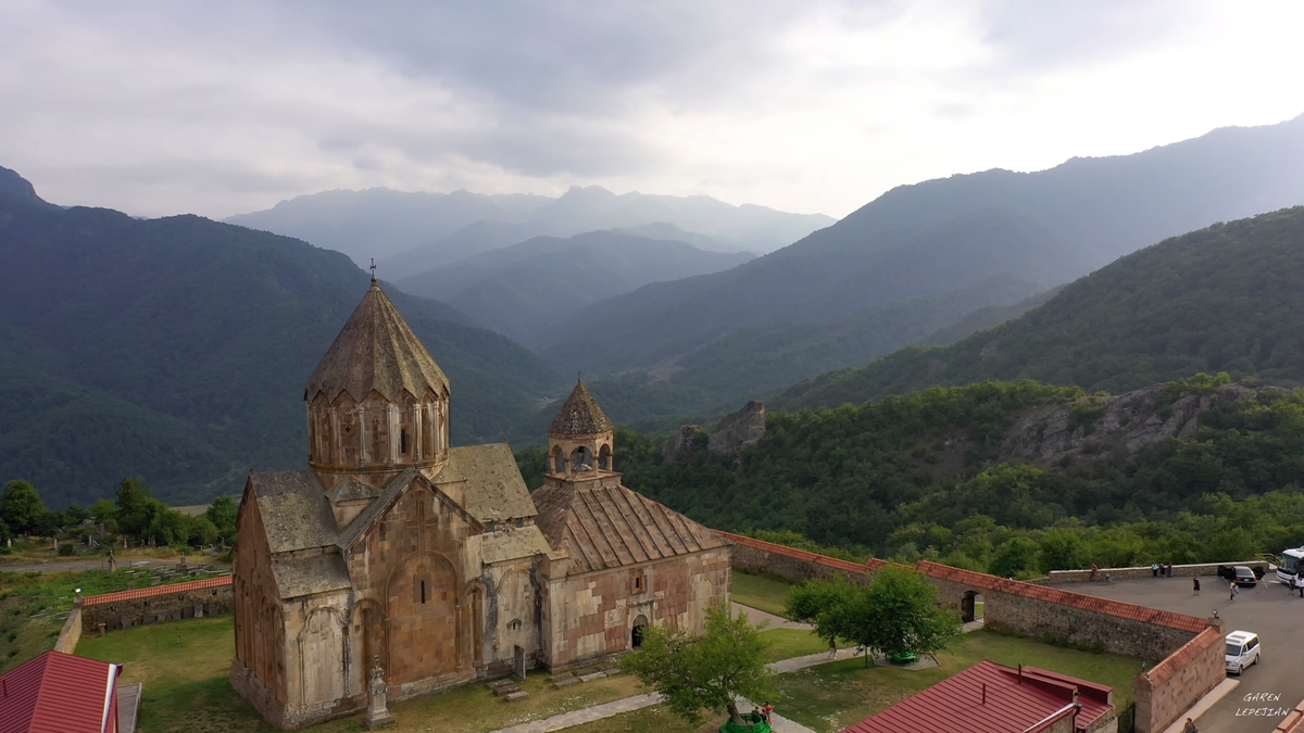 #2: Armenians have continuously inhabited Artsakh for thousands of years.1 - Excavations from Tigranakert city • 2nd-1st century BC2 - Tsitsernavank monastery • 5th-6th century AD3 - Dadivank monastery • 9th-13th century AD4 - Gandzasar monastery • 13th century AD