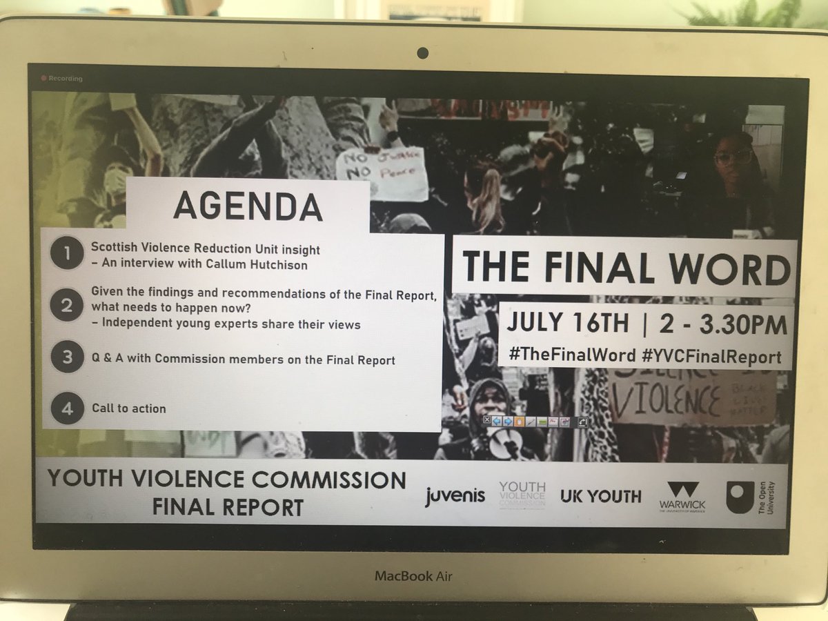 Exciting, fitting & engaging way to bring findings of critically important programme of work to life! #TheFinalWord #YVCFinalReport #YouthVoice Let’s hope ⁦@ukhomeoffice⁩ ⁦@10DowningStreet⁩ ⁦@_YJB⁩ ⁦@CommonsJustice⁩ ⁦@MoJGovUK⁩ & many others listen!