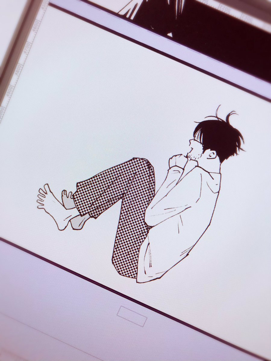 「可愛いのが生まれた 」|山崎ハルタ 『うちの上司は見た目がいい』4巻のイラスト