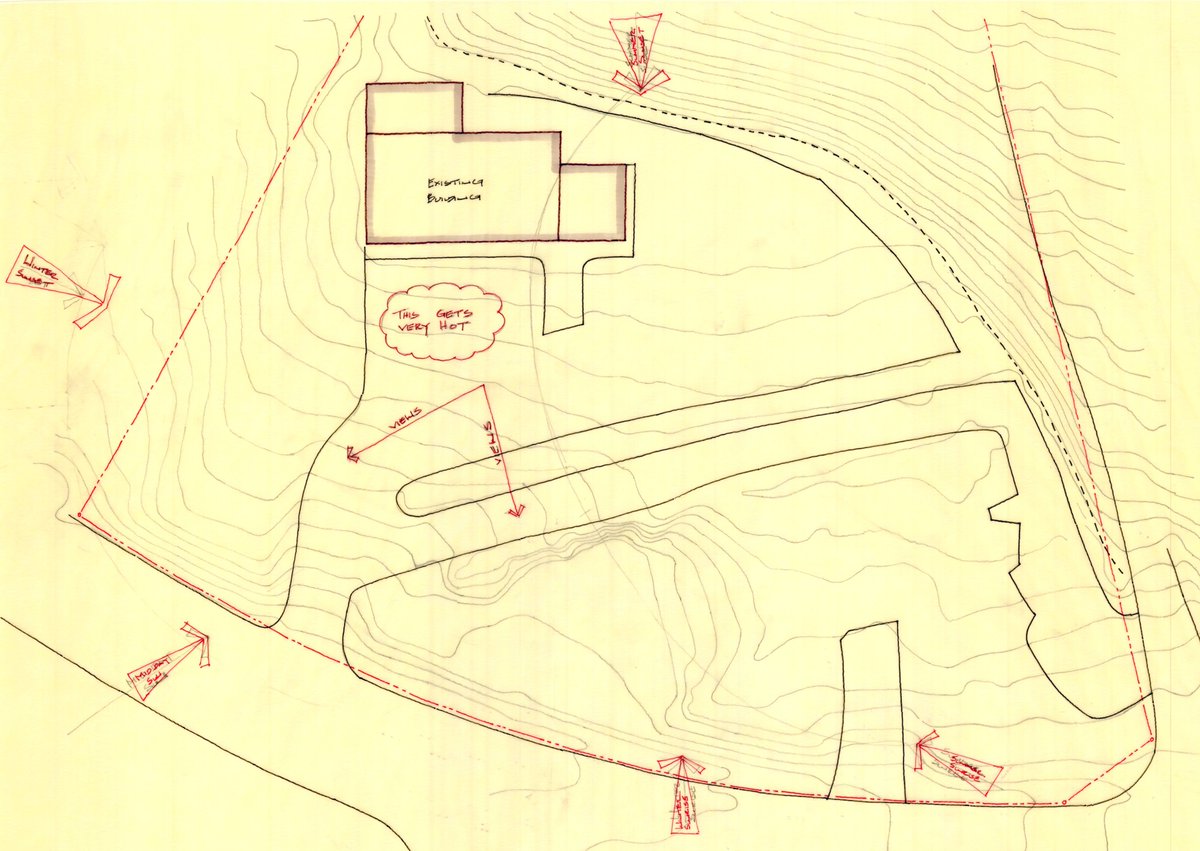 workshoparchnet's tweet photo. We're grateful our profession exercises the envisioning of possibilities. Imagining what could be is a practice everyone could benefit from. These sketches are some iterations from a recent practice of conceptualizing different layouts for a synagogue + montessori school campus. https://t.co/LzxRJifbgR