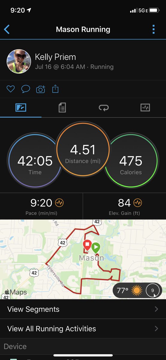 RunEatBeHappy's tweet photo. Humid morning. Miles went by fast with a friend. #running #humidashell #summertime #stillthankful #run https://t.co/ooL1MZGPJX