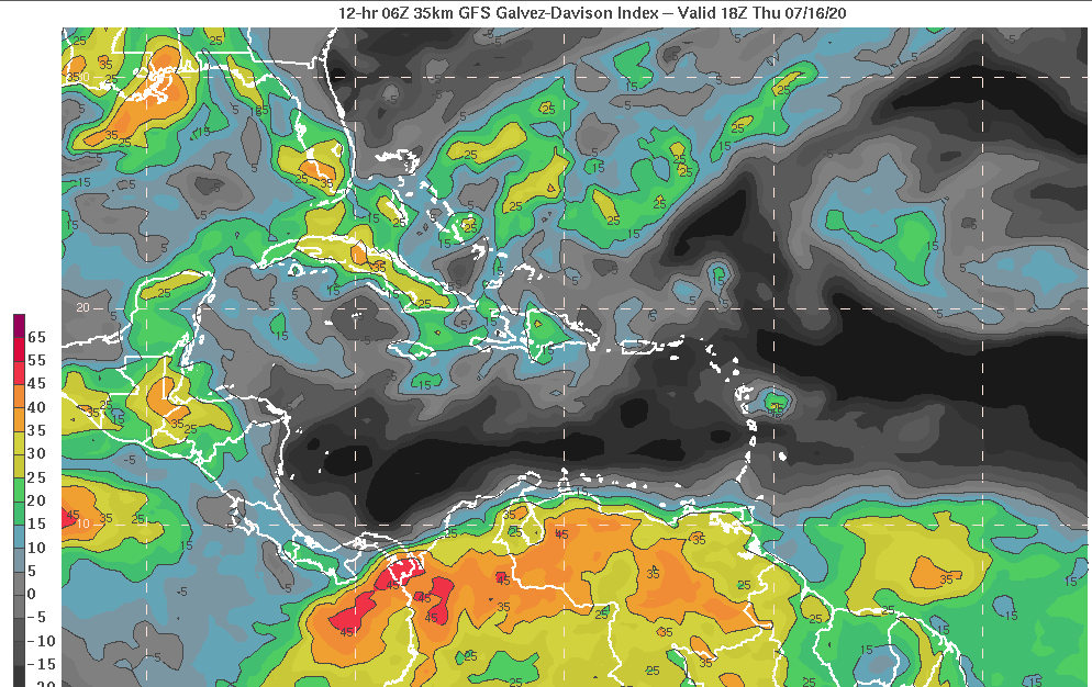 cristianperalca's tweet photo. Esta tarde vuelven ciertas lluvias. Una onda tropical pasa sobre el país, el viento del este noreste aportando más humedad mientras, el riesgo de tronadas desde las 18h es medio bajo para incrementarse hasta la noche en el Cibao y zona fronteriza.

@NoticiasRNN https://t.co/uSryTuS4Q4