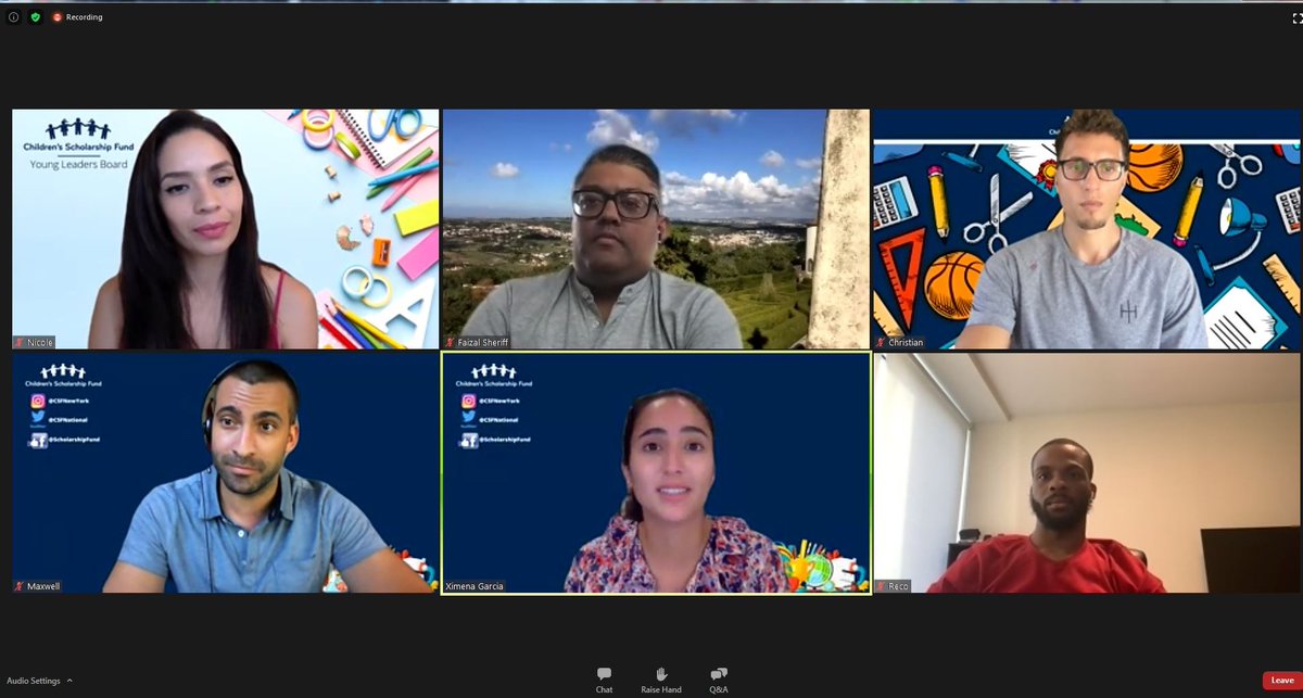 CSFNational's tweet image. This week, CSF Young Leaders Board members advised CSF alumni on how to navigate the college application process &amp;amp; get the most out of college. Big thanks to all the panelists, alumni, &amp;amp; parents who attended, &amp;amp; moderator CSF Alumna @ANicoleSerrato. #CSFAlumni #CSFYoungLeaders