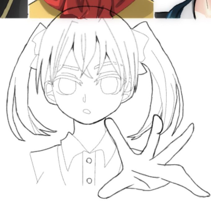 線画です! 