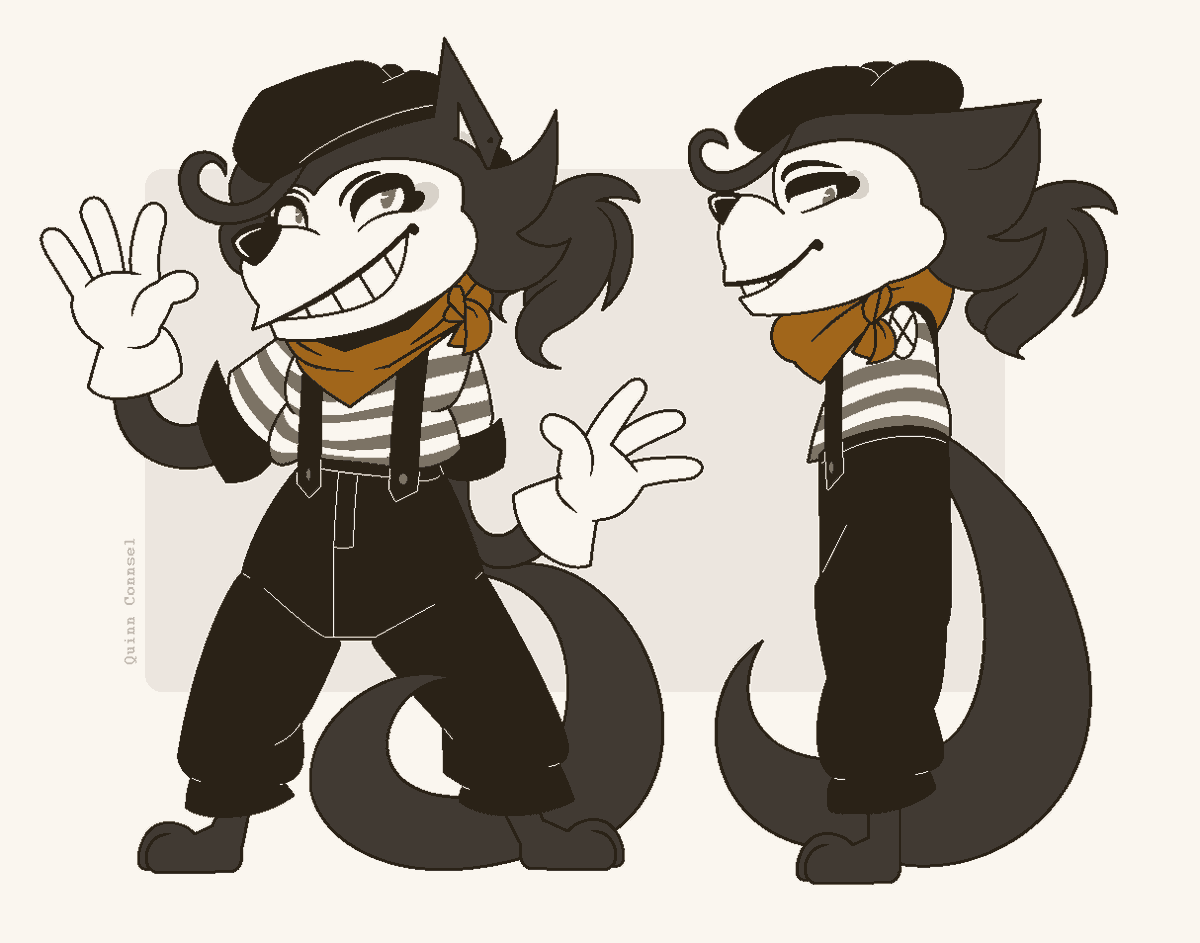 mia_minks's tweet photo. #NobodyArtistClub Hi there, seen this trend going around and thought I'd give it a try too.

Hello, I'm Mia. A concept artist and character designer, who enjoys drawing old-fashioned cartoons and creepy/cute stuff. (ﾉ◕౪◕)ﾉ*:･ﾟ✧ Enjoy ･ﾟ✧ https://t.co/YcH5UvE40n
