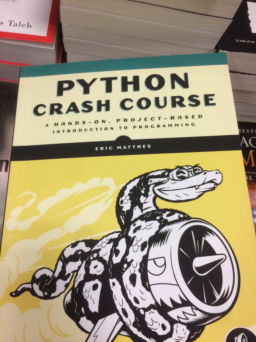 artyudin_nyc's tweet photo. I always get this question asked "What book should I get?" 
 
#programwithus #pythonimmersive https://t.co/CQmFEDIsGf