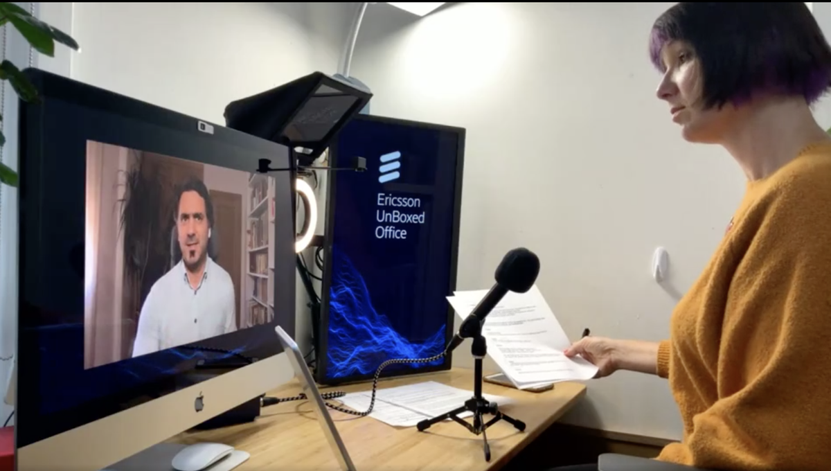 ericsson's tweet photo. “What’s important at the end of the day is getting adoption. Then widespread standardization will come next.” Ericsson’s Carlos Bravo on bringing edge solutions to the masses on UnBoxed! #EricssonLive https://t.co/ztZcivQAkq https://t.co/S6O4hy4Tyk