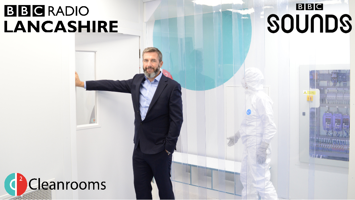 C2Cleanrooms's tweet photo. Tune into @BBCLancashire from 17:40 to hear our founder @JOEGOVIER talk with @NishmaHindocha sharing advice as a contamination expert on how we can stop the spread of infection: https://t.co/05Pqnvedi9

#bbcradio #radiolancashire #contamination #Covid19UK https://t.co/scVF0pQw0T