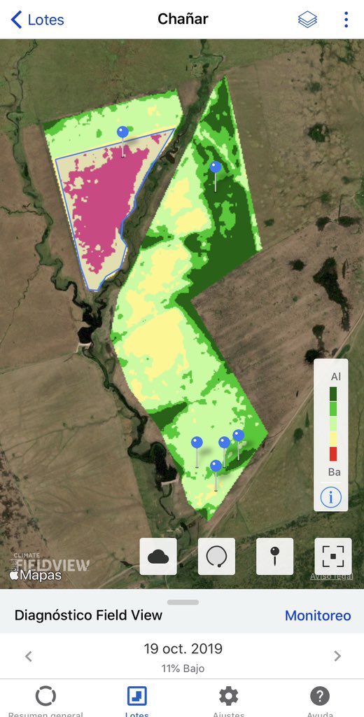 MatuChurrua's tweet photo. @FieldViewArg Me ayudo con el monitoreo de malezas en un lote de maíz temprano. Lo verde no siempre es bueno #ExperienciaFieldView https://t.co/XRXTIXorJu